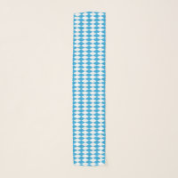 Oktoberfest Bavarian Blue and White Medium Pattern