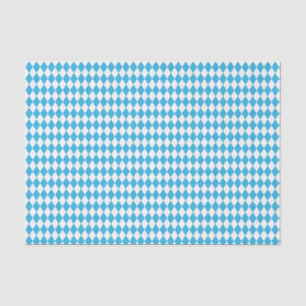 Oktoberfest Bavarian Checkered Design Tissue Paper