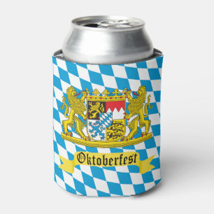 Oktoberfest Bavarian Crest Can Cooler