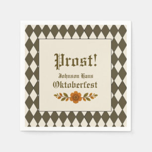 Oktoberfest Bavarian German Beer Party Napkins