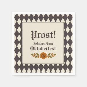 Oktoberfest Bavarian German Beer Party Napkins