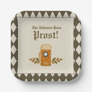 Oktoberfest Bavarian German Beer Party Paper Plates