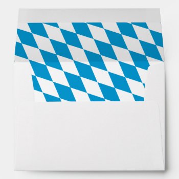 Oktoberfest  Bayern Colors Envelope by DesignL at Zazzle