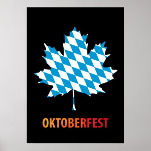 Oktoberfest, Bayern Colors Poster