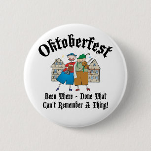 Oktoberfest Been There 2¼ Inch Round Button