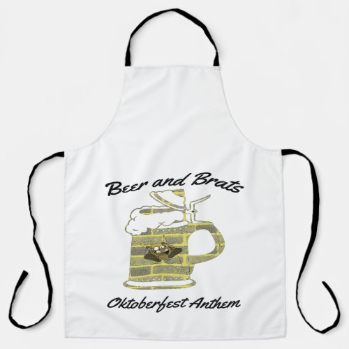 OKTOBERFEST BEER AND BRATS APRON