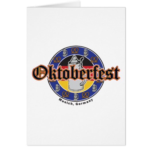 Oktoberfest Beer and Pretzels (Front)