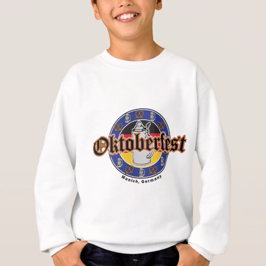 Oktoberfest Beer and Pretzels Sweatshirt