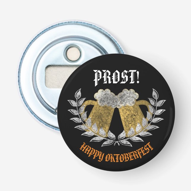 Oktoberfest Beer Fest Bottle Opener (Front)