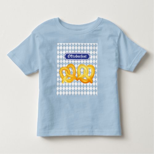 OKTOBERFEST beer Fest traditional German pretzels Toddler T_shirt