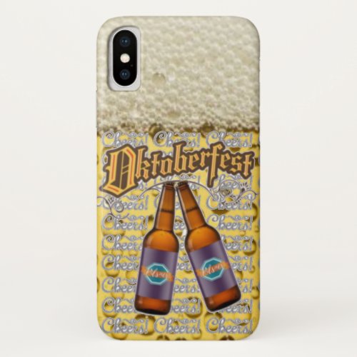 Oktoberfest Beer Festival Cheers X XS XS Max XR iPhone X Case