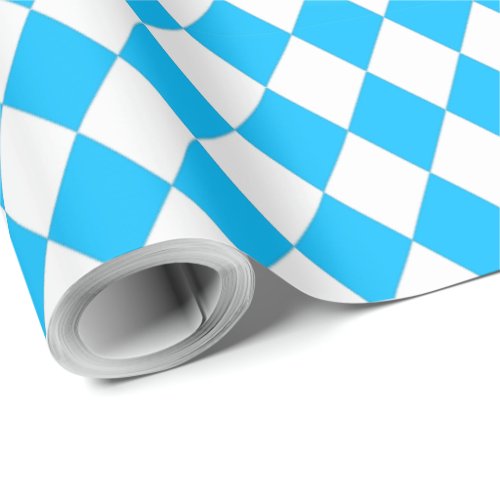 OKTOBERFEST beer festival decoration Blue pattern Wrapping Paper