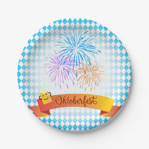 OKTOBERFEST beer festival decoration Paper Plates