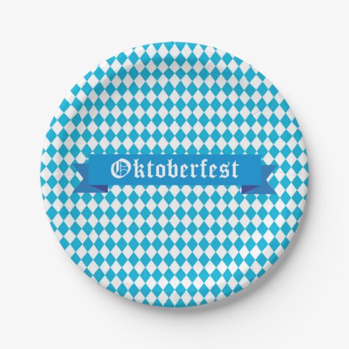 OKTOBERFEST beer festival decoration Paper Plates