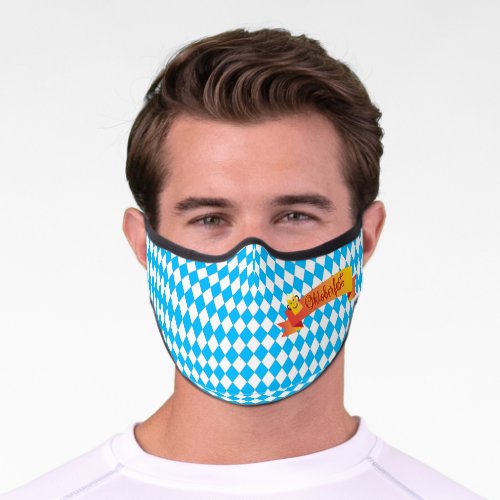 OKTOBERFEST beer festival decoration T_Shirt Keych Premium Face Mask