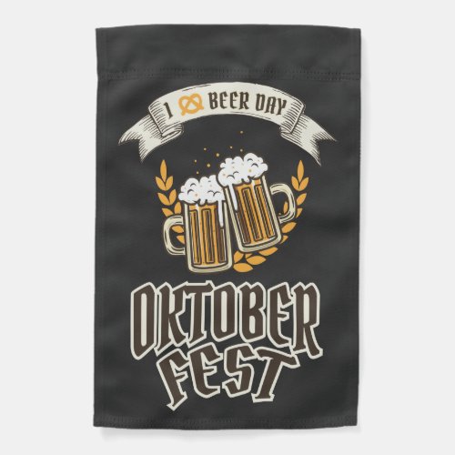 Oktoberfest Beer Festival  Garden Flag