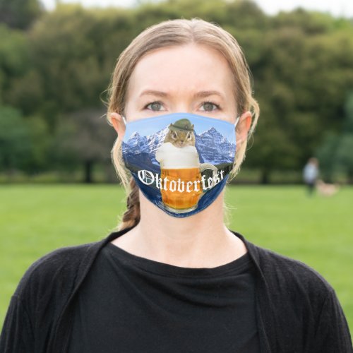 Oktoberfest Beer Festival Party Animal Adult Cloth Face Mask