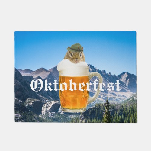 Oktoberfest Beer Festival Party Animal Doormat