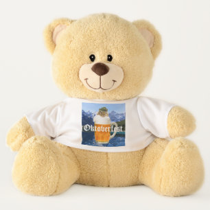 Oktoberfest Beer Festival Party Animal Teddy Bear