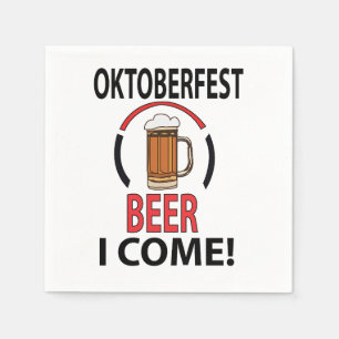 Oktoberfest Beer Festival Party  Napkins