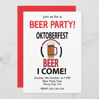Oktoberfest Beer Festival Party Oktoberfest