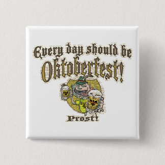 Oktoberfest Beer Guy Pinback Button