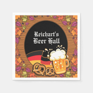Oktoberfest / Beer Hall Napkin - SRF