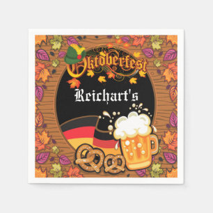 Oktoberfest / Beer Hall Napkin - SRF