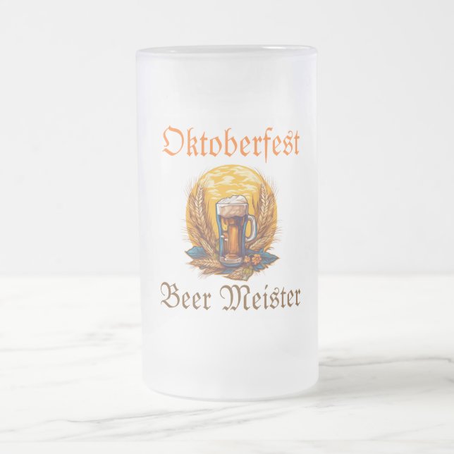 Oktoberfest Beer Meister Mug (Center)