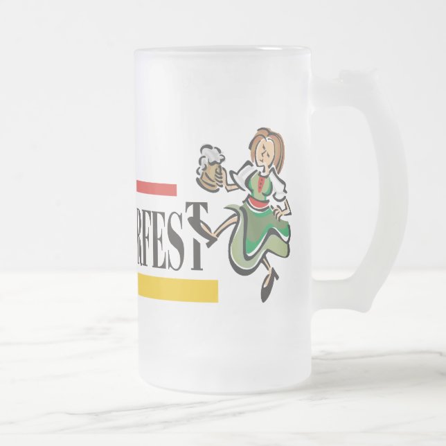 Oktoberfest beer mug (Right)