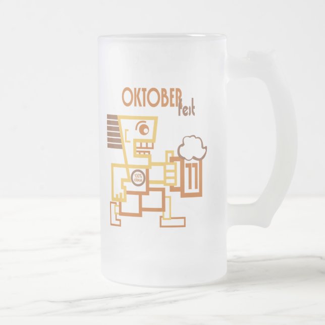 Oktoberfest beer mug (Right)