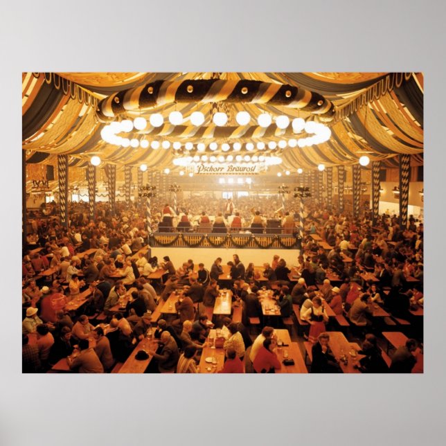 Oktoberfest Beer Tent Poster (Front)