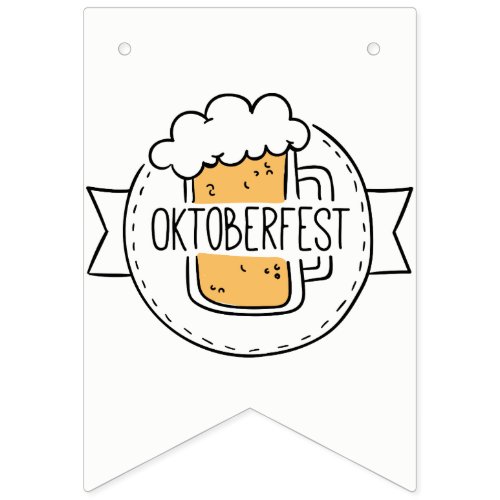 Oktoberfest Beerfest Bunting Flags