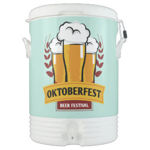 Oktoberfest beverage coolers cooler
