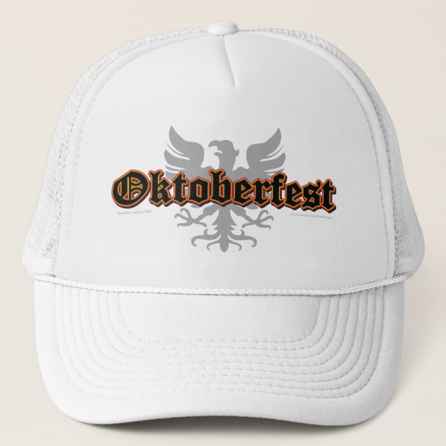 Oktoberfest Bird Trucker Hat (Front)