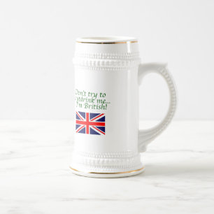 Oktoberfest-British humor Beer Stein