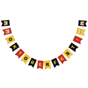 Oktoberfest bunting banner