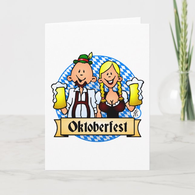 Oktoberfest Card (Front)
