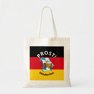 OKTOBERFEST Cartoon Beers Germany Bavaria Tote Bag