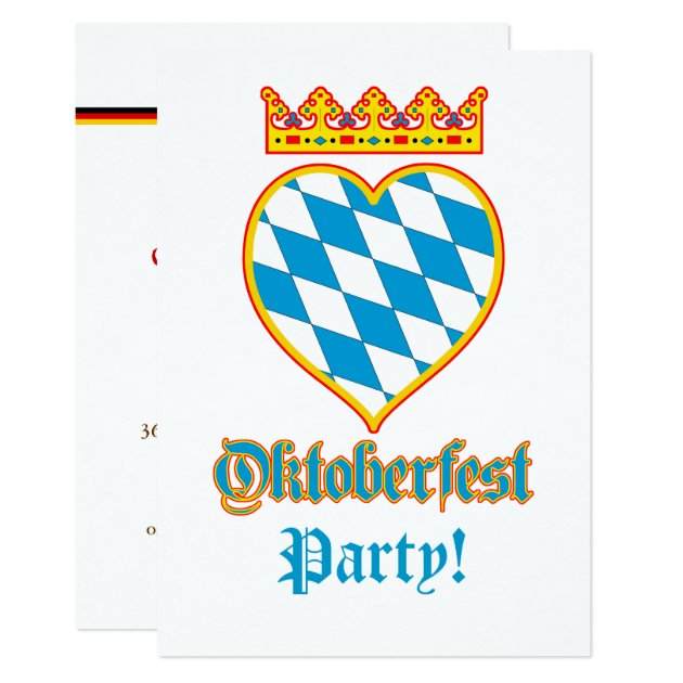 Oktoberfest Celebration Invitation