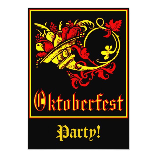 Oktoberfest Celebration Card