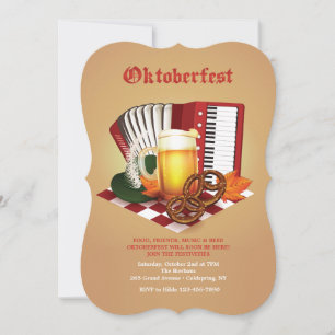 Oktoberfest Celebration Invitation