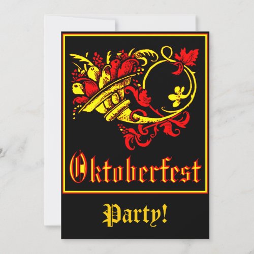 Oktoberfest Celebration Invitation