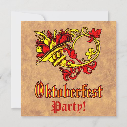 Oktoberfest Celebration Invitation