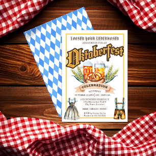 Oktoberfest Celebration Party Invitation