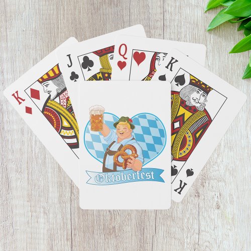 Oktoberfest Celebration Poker Cards