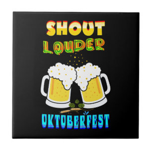 Oktoberfest Ceramic Tile