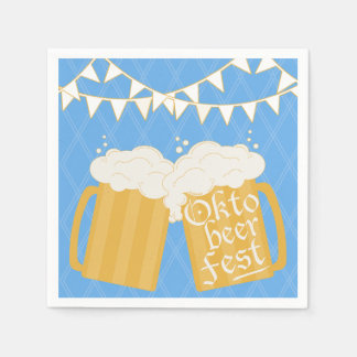 Oktoberfest Cheers Beer Napkins