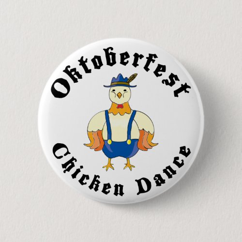 Oktoberfest Chicken Dance Button