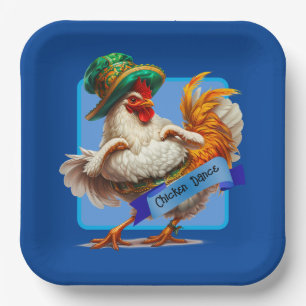 Oktoberfest Chicken Dance Paper Plates